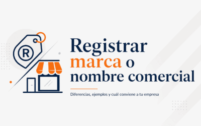 Registrar marca o nombre comercial: diferencias, ejmplos y cuál conviene a tu empresa